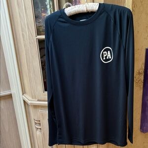 State of Mine Black Long Sleeve Tee Sz M PA nwt